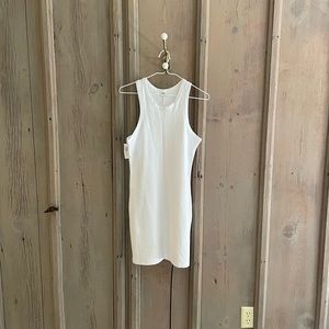 Aritzia Sunday Best Mini Dress - white/blanc